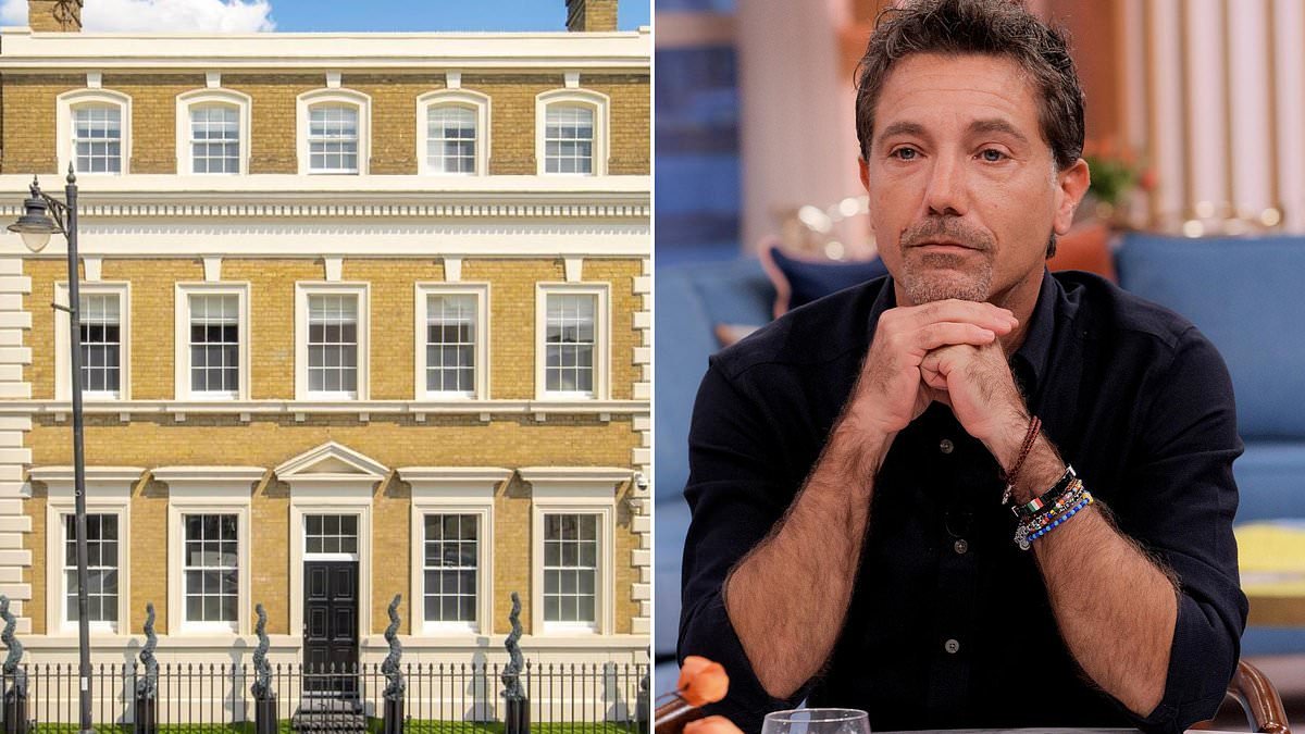 TV chef Gino D'Acampo slashes price of his Grade II listed townhouse by £2.1million after struggling to find a buyer