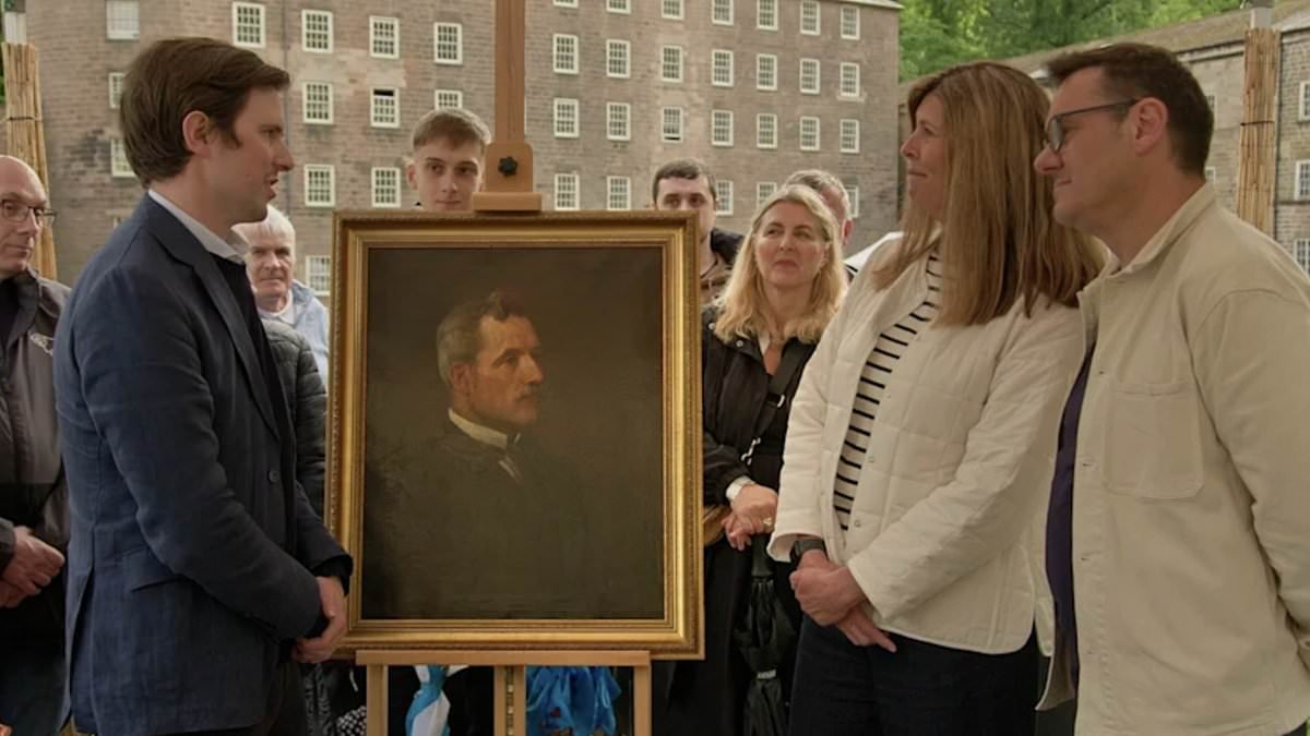 Antiques Roadshow guests left in shock at huge value of family heirloom painting, but insist they could 'never sell' despite impressive price tag