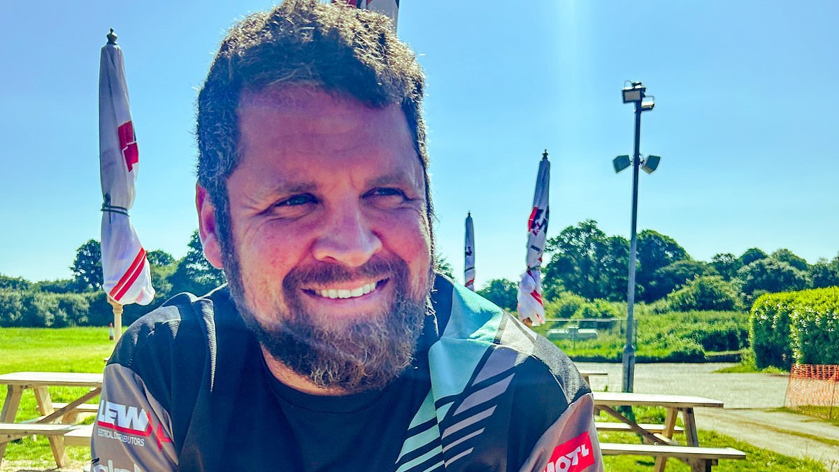 Army veteran, 37, who served tours in Afghanistan and Iraq died when he lost control of his new Harley-Davidson after the motorbike's side stand dropped and scraped along the tarmac, inquest hears