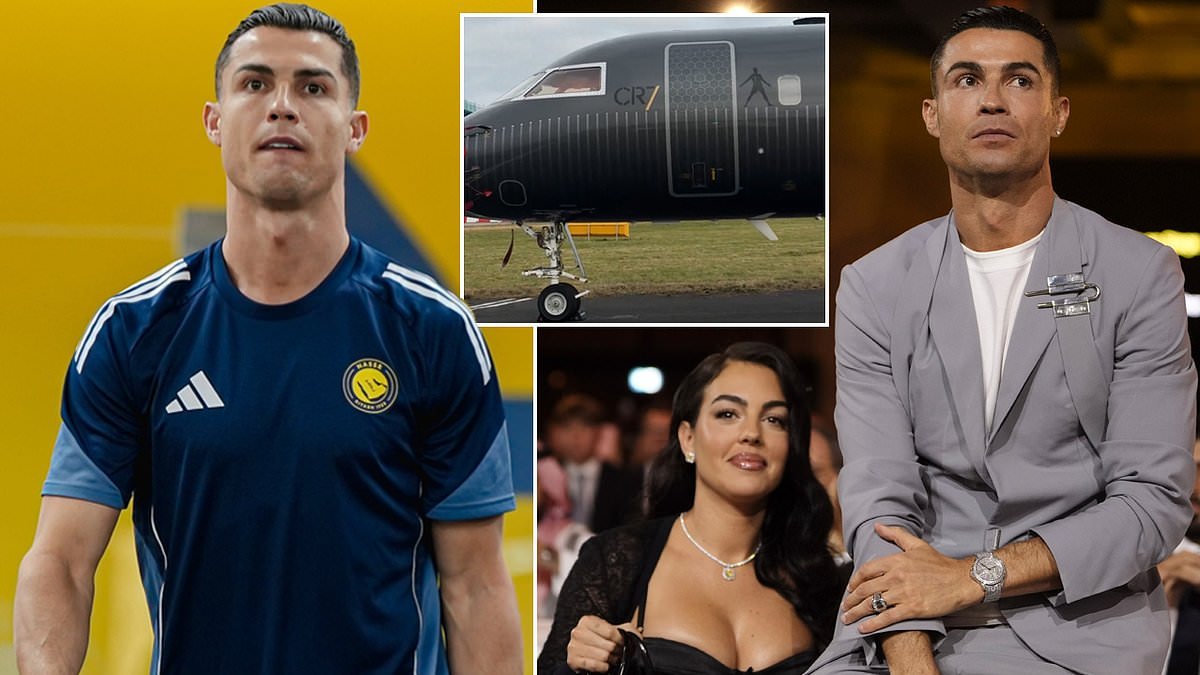 Cristiano Ronaldo sticks with Saudi: Football superstar's club issue update after his £61m private jet flew out to Madrid amid imminent attacks