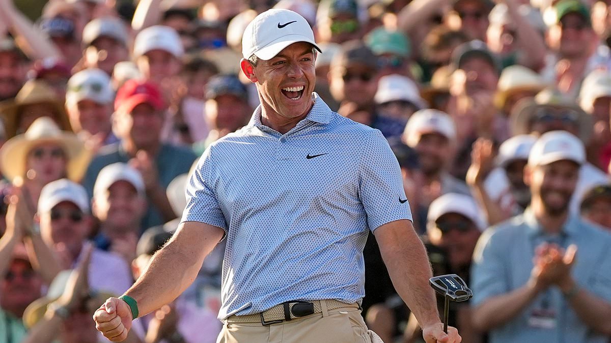 Rory McIlroy WINS the Masters! Reigning champion retains his green jacket after holding off rivals in thrilling final day at Augusta