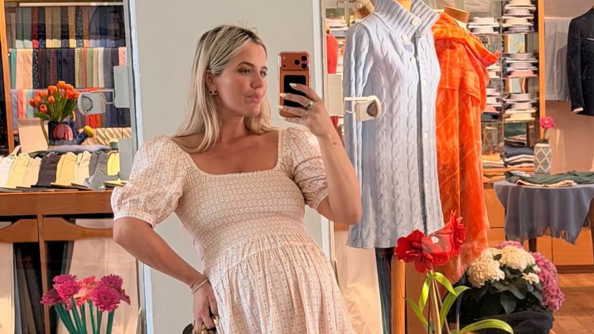 Pregnant Tabitha Willett splashes the cash during designer shopping spree in Florida after marrying wealthy businessman Harry Hoare on babymoon