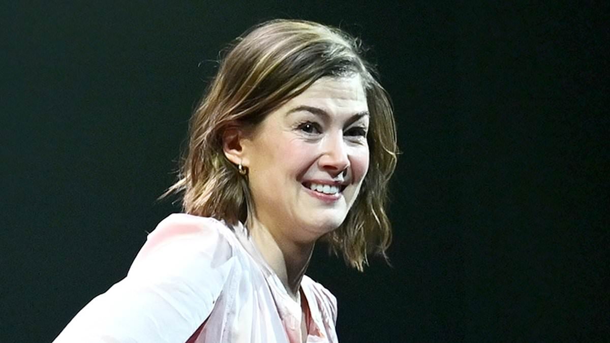 PATRICK MARMION reviews Inter Alia: Rosamund Pike's whirlwind turn as a judge in freefall will leave you breathless... if you can get a ticket