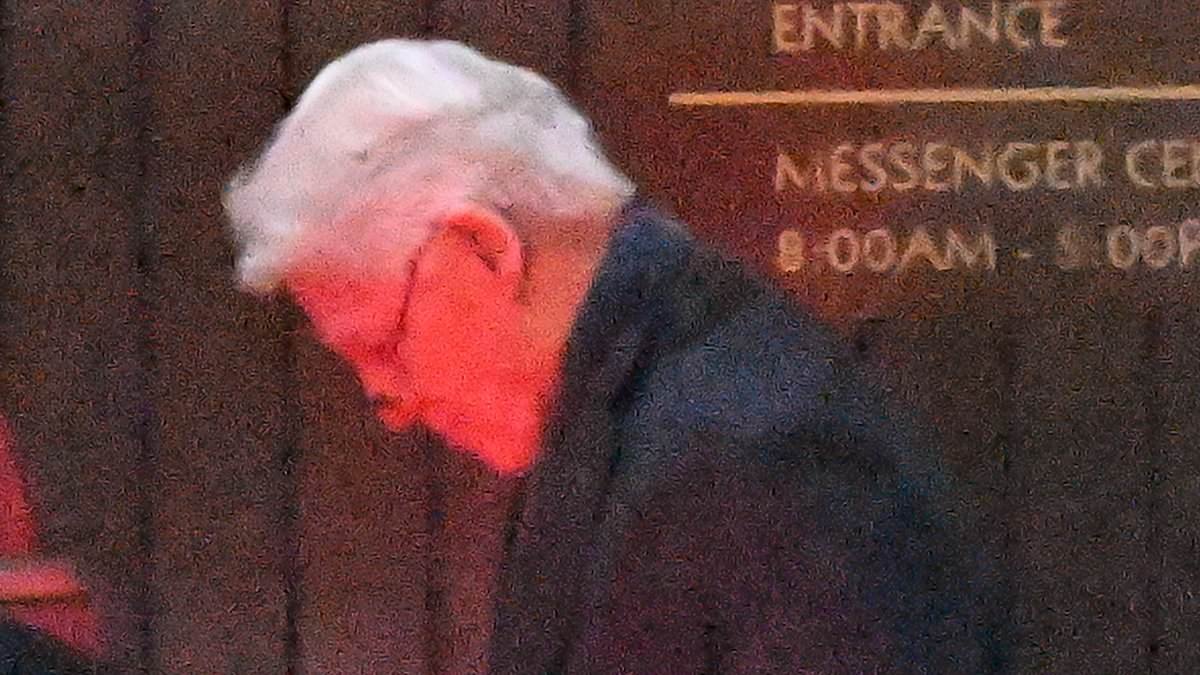 Bill Clinton looks downcast after agreeing to testify before Congress over bombshell Epstein files release