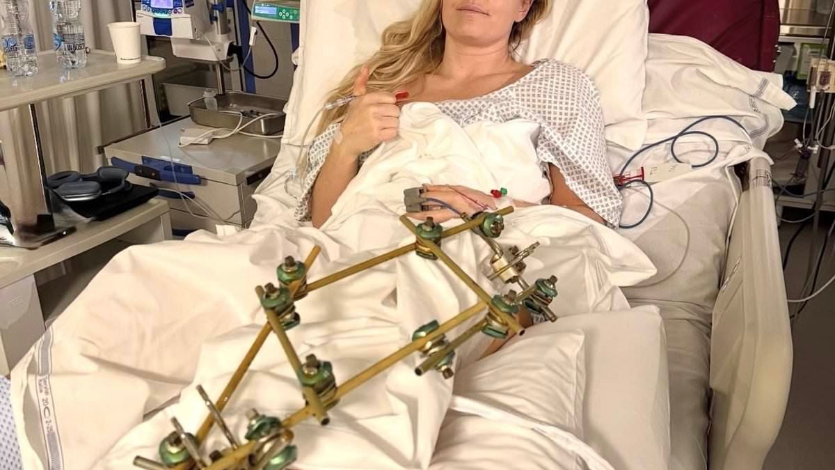 Lindsey Vonn shares emotional update from hospital bed after broken leg ruined Winter Olympics dream