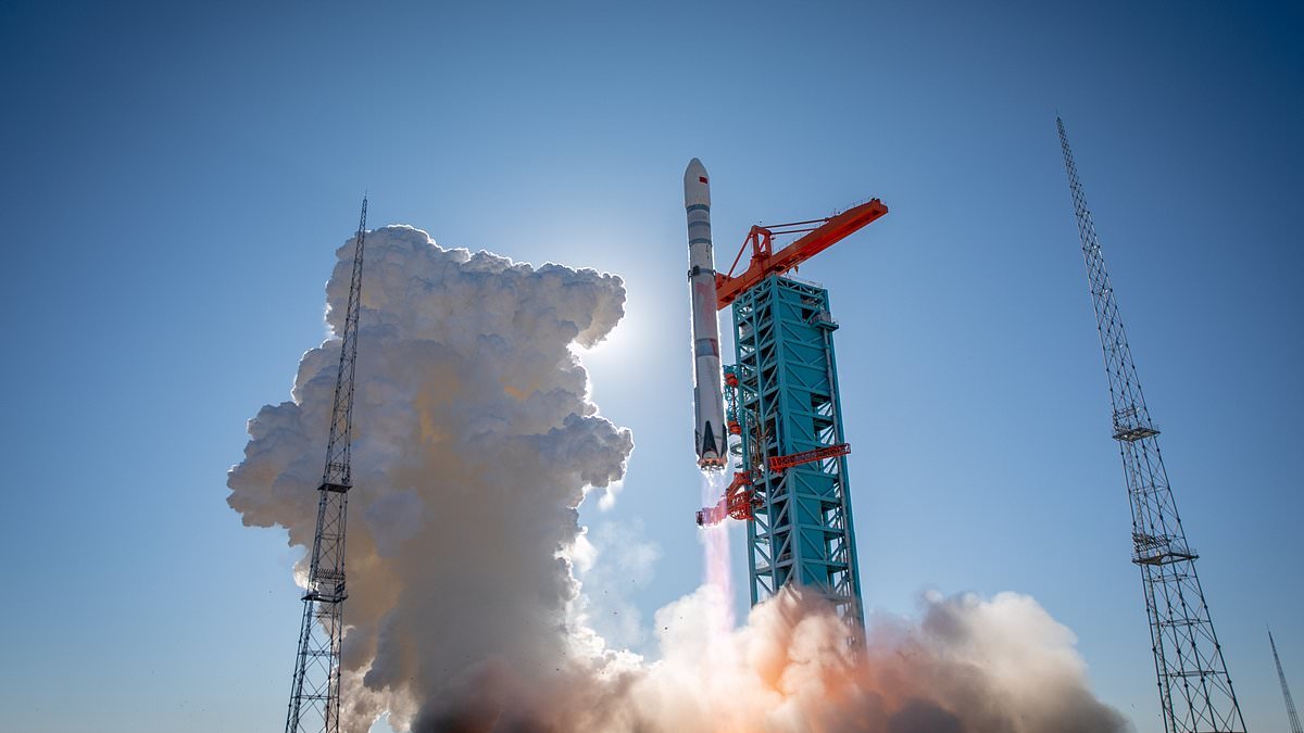 Out-of-control Chinese rocket smashes into the South Pacific Ocean - after Britain was put on red-alert over the potential of falling debris