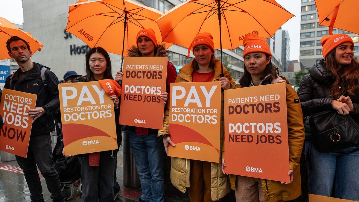 Resident doctors in England announce six-day strike in April