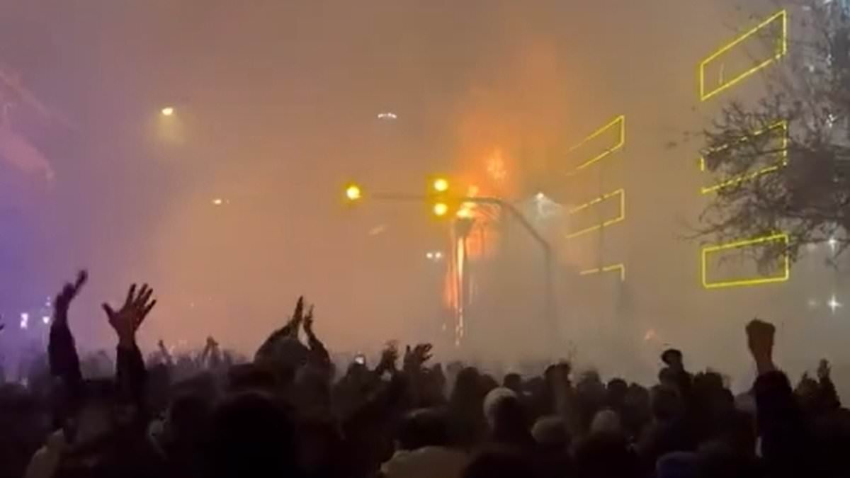 Iran's rattled Supreme Leader tells Trump he will be 'overthrown' and vows not to 'back down' as violent protests spread and regime battles for survival