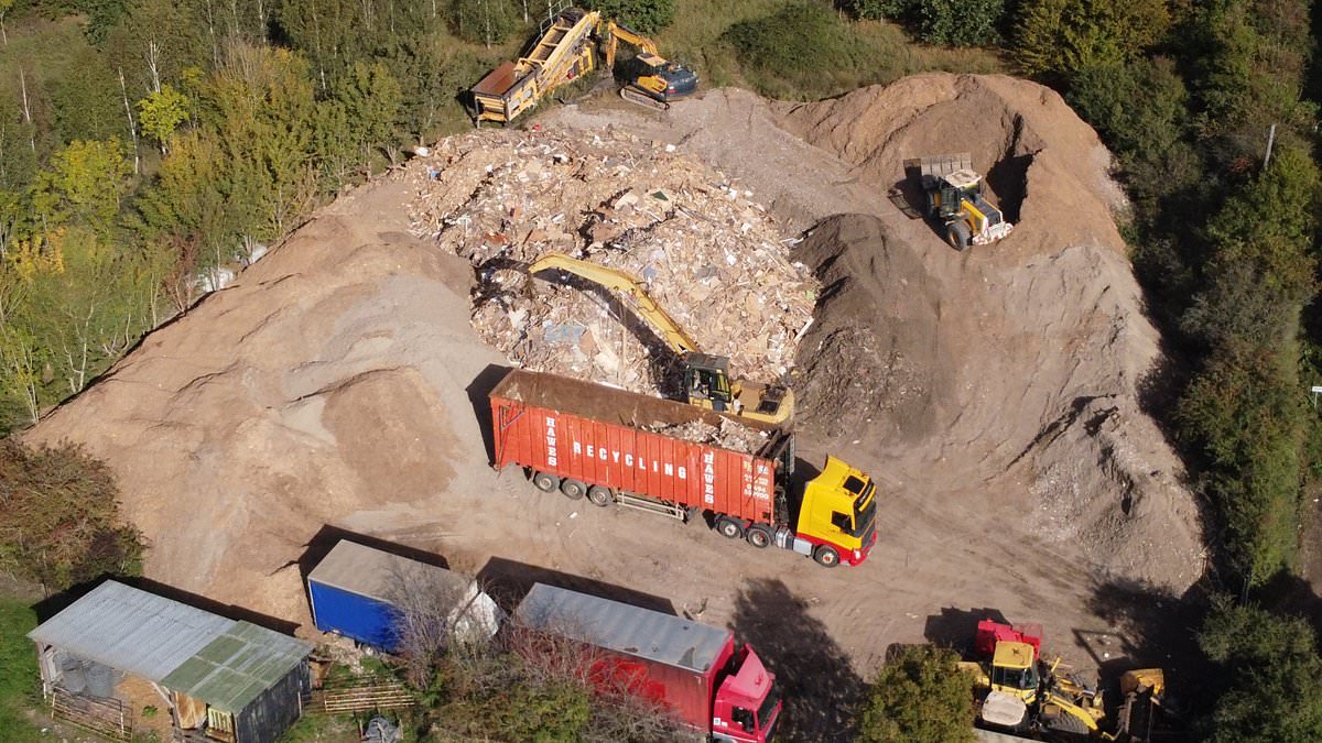 Why waste dumping is the new drug dealing with crooks making £100,000 despoiling the countryside with lorry loads of stinking rubbish