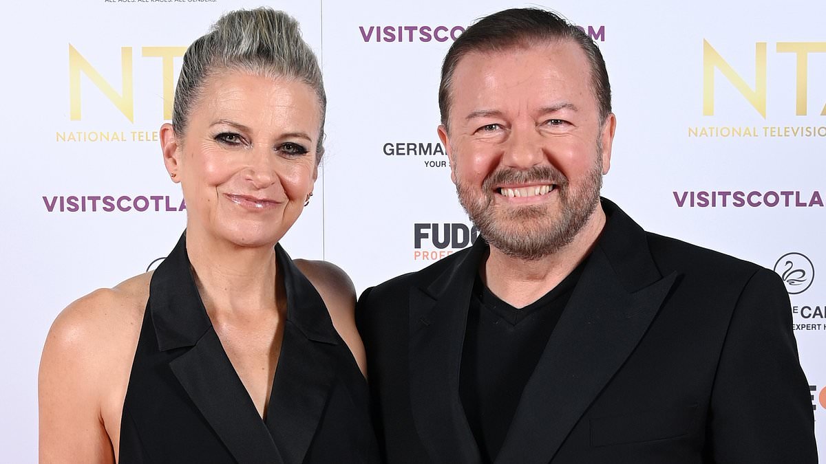 Ricky Gervais' partner Jane Fallon hits out at 'disgusting' fake obituary after she was diagnosed with breast cancer