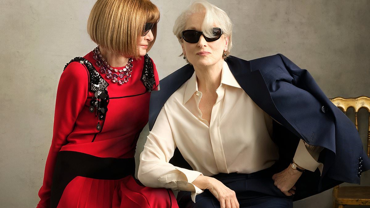 Meryl Streep reunites with Devil Wears Prada inspiration Anna Wintour in Vogue cover shoot