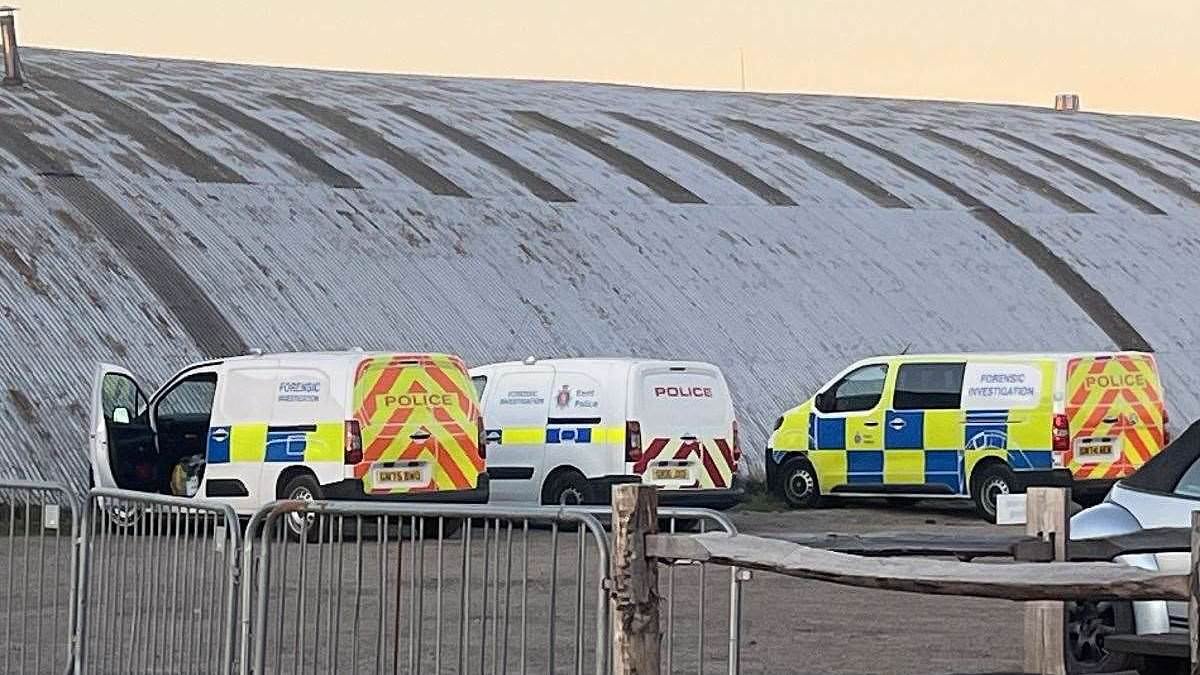 Skydiver in his 50s dies after jumping out of plane after 'parachute failed to open' as police probe 'unexplained' death