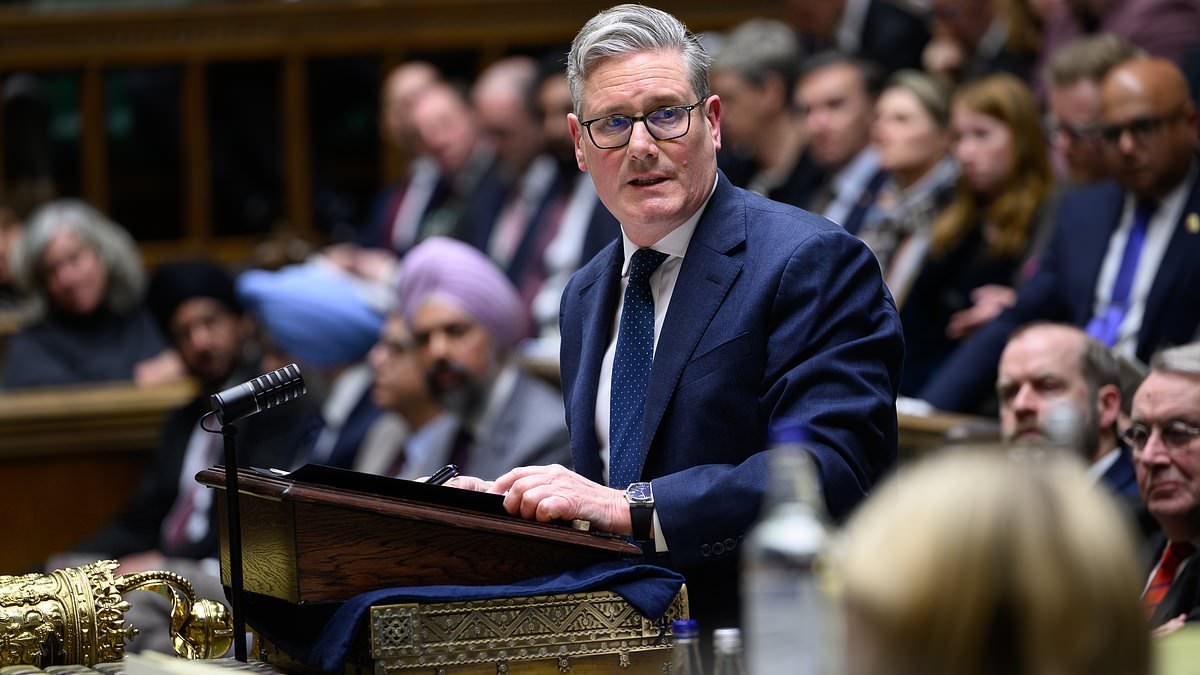 QUENTIN LETTS: Droning on about 'the law, the law', Sir Keir was no more belligerent than the speaking clock