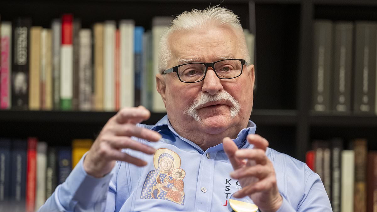 'I told the Queen my bath at Windsor castle was too cold': A riotously entertaining interview with Lech Walesa, who cheerfully admits he's such a male chauvanist he didn't even think Mrs T should have been PM!