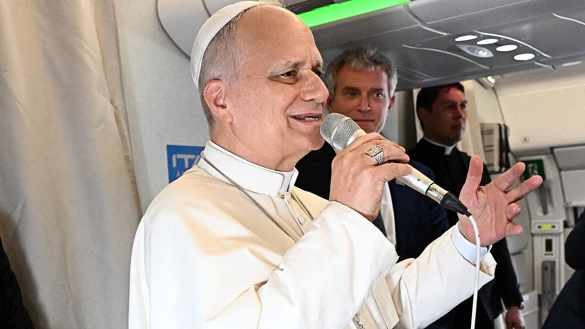 Pope Leo says 'tyrant' remarks were not aimed at Donald Trump after President hit out at Catholic leader