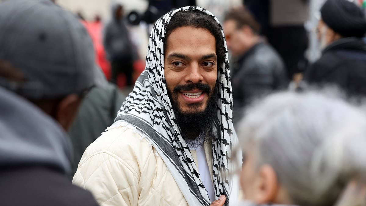 Police probe launched after 'Death to the IDF' chant is led by Bobby Vylan at London Al-Quds 'hate rally' - as Met confirms arrests