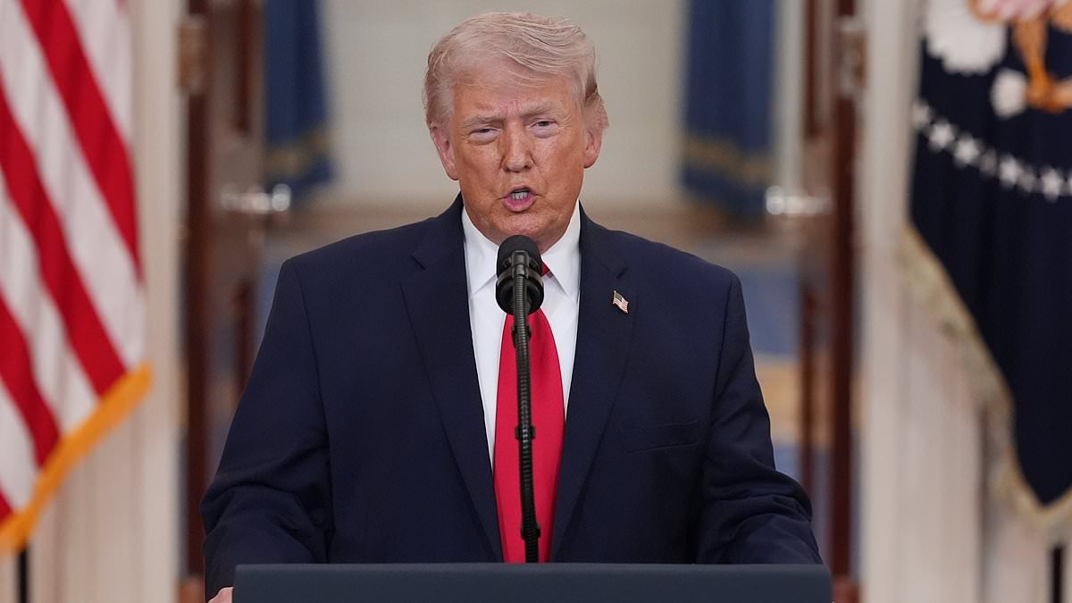 Transcript: President Trump's full White House address to the nation on war with Iran