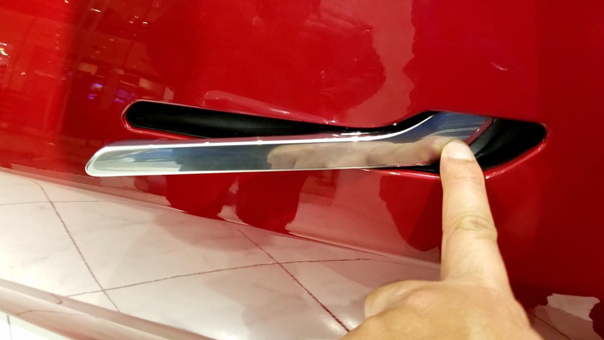 China bans hidden 'pop-out' car door handles popularised by Musk's Tesla as part of new safety standards