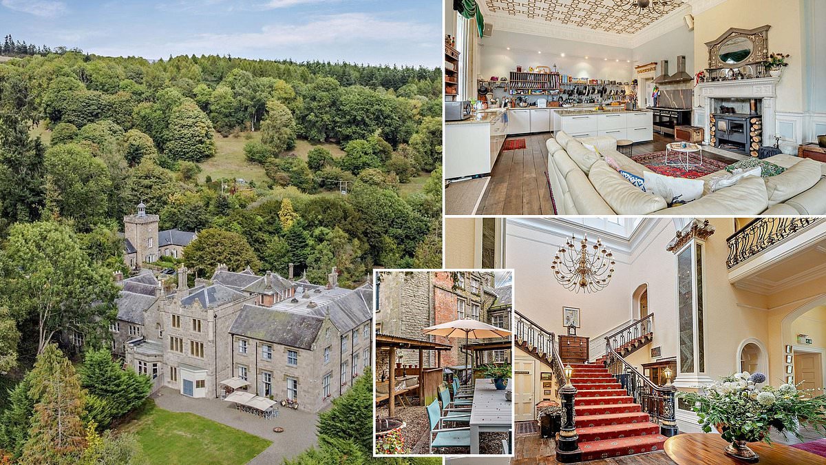 This 14-bed Jacobethan country pile spanning 15,000 sqft in Shropshire could be yours for £1.25m
