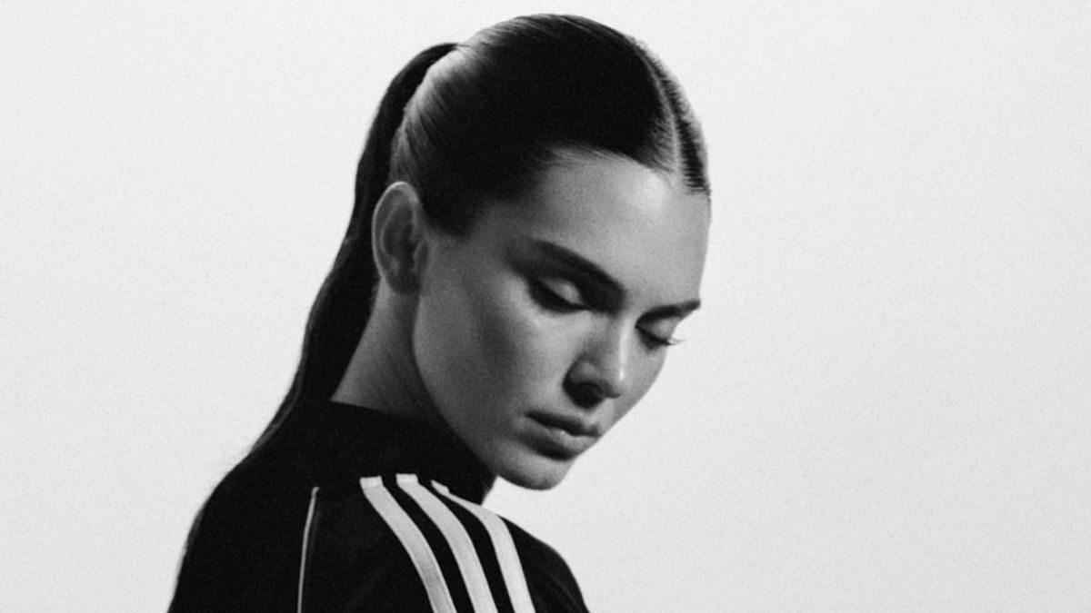 Kendall Jenner poses in hotpants as she is named a 'Superstar' in new Adidas campaign