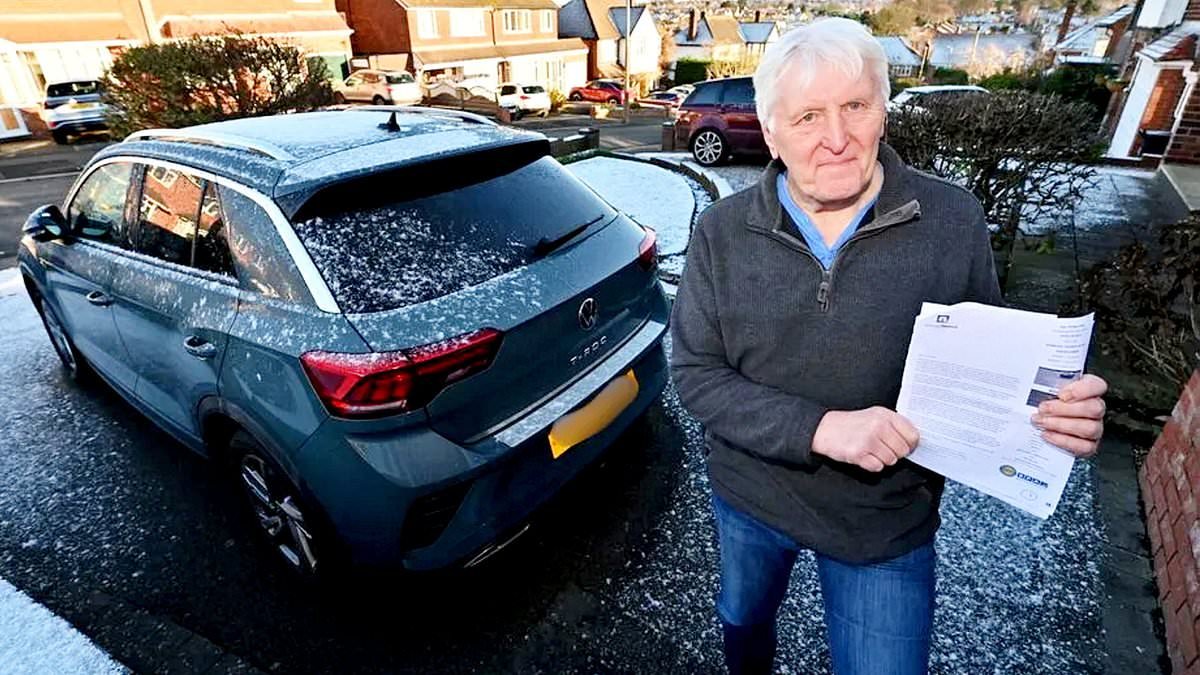 Pensioner handed £240 parking fines for parking at hospital to take his terminally-ill wife for treatment - despite having a blue badge