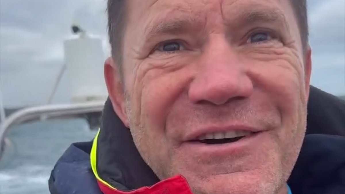 Incredible moment Steve Backshall comes face-to-face with two killer whales off Cornish coast