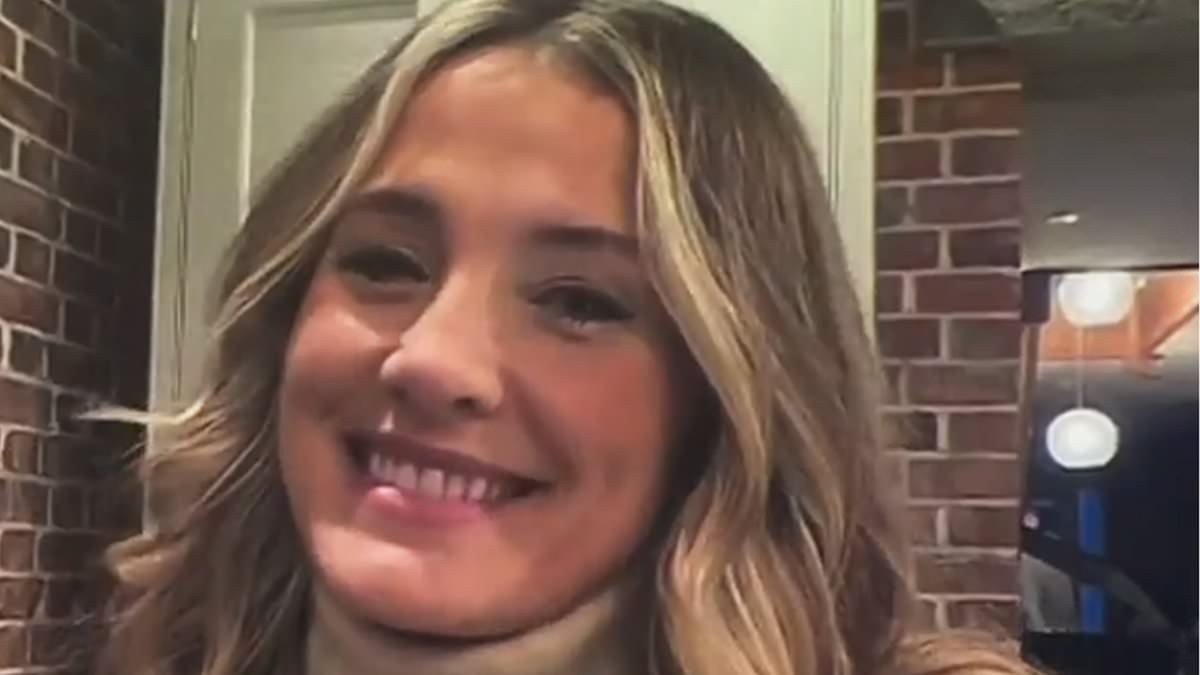 TV presenter left red-faced during live interview in family home as husband attempts to avoid the camera - and it spectacularly backfires