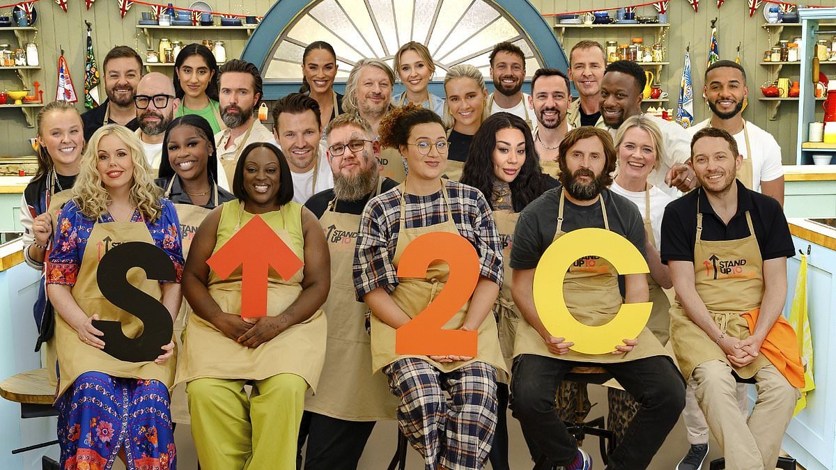 Scott Mills still due to appear on The Great Celebrity Bake Off For Stand Up To Cancer next month - but will Channel 4 cut him after BBC firing for 'historical male relationship from a decade ago'?