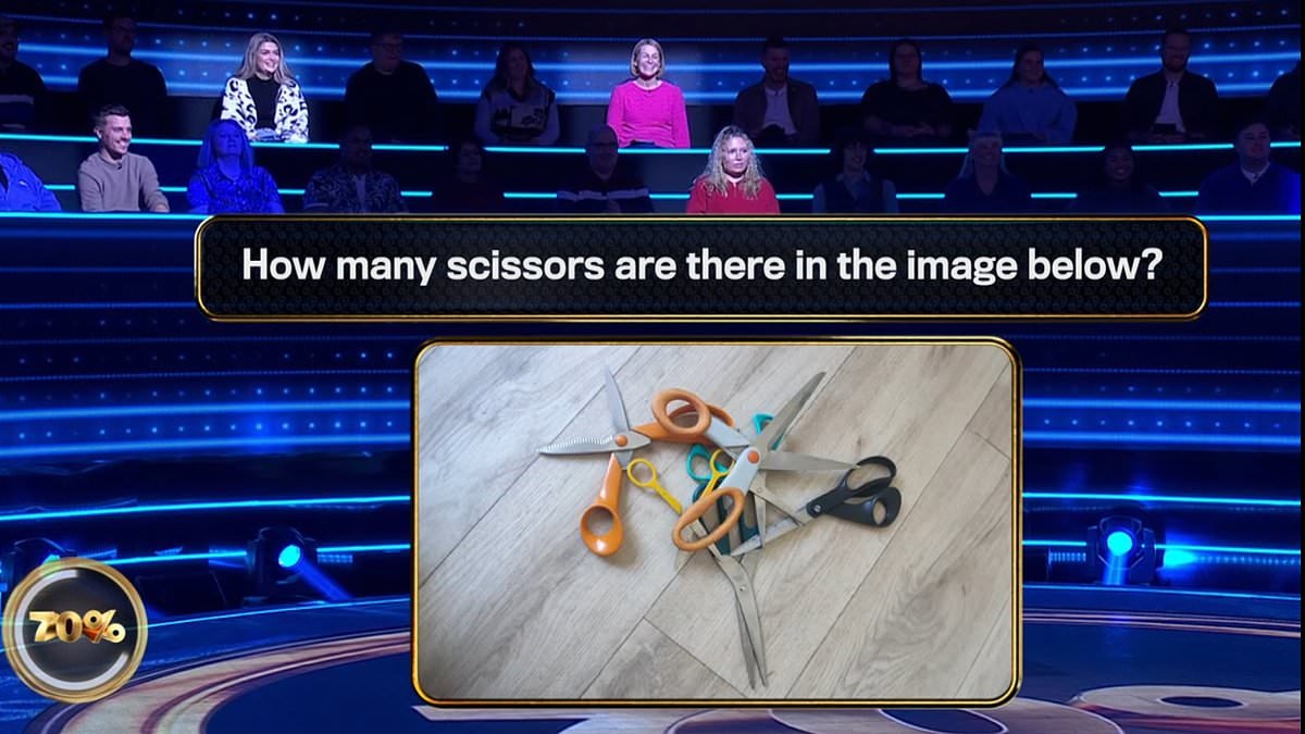 The 1% Club's simple picture question wipes out a whopping 17 players - but can YOU solve it within 30 seconds?