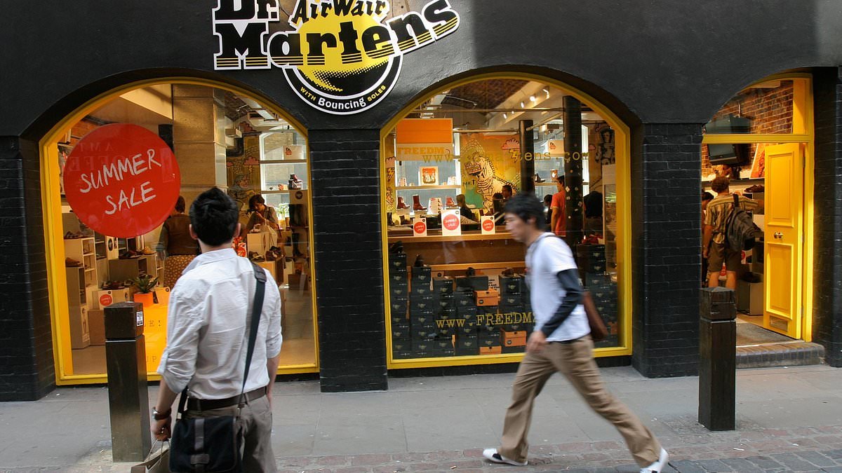 Dr Martens sales slip as it ditches discounting in brand 'pivot'