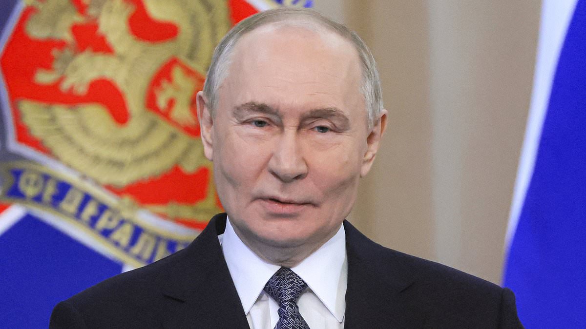 Vladimir Putin condemns killing of Khamenei as 'cynical violation of morality and international law' as 'axis of evil' responds to joint US-Israel airstrikes