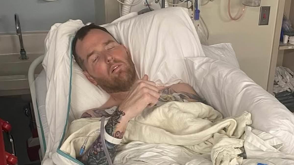 New Found Glory rocker Chad Gilbert, 45, undergoes surgery to remove three brain tumours as he battles rare adrenal cancer