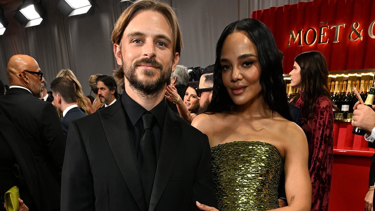 Philip Green's son Brandon, 31, makes an unexpected appearance at the Golden Globes to support his Hollywood star girlfriend Tessa Thompson, 42