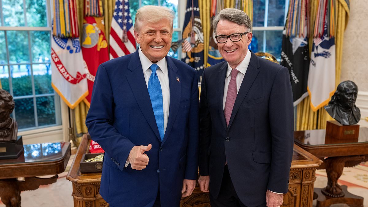 Trump officials 'twice warned Starmer not to make arrogant Mandelson ambassador to the US' - but not because of Epstein links