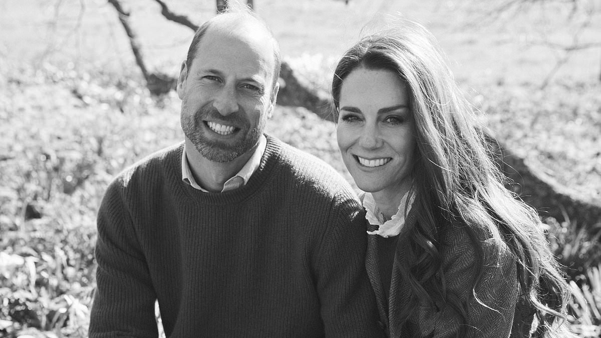 Kate and William send heartfelt Happy Valentine's Day message as they celebrate February 14