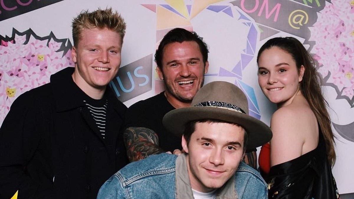 Brooklyn Beckham cuts ties with childhood family friends Holly and Jack Ramsay as he unfollows them on social media - days after their father Gordon urged him 'remember where you came from'