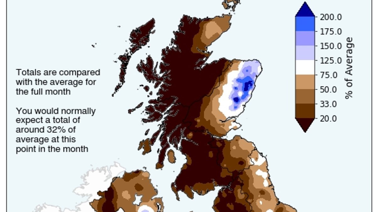 Revealed: The towns with the most miserable weather in Britain where the rain has not stopped this year - so, do you live in one of them?