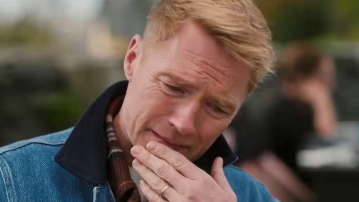 Ronan Keating breaks down in tears sharing biggest regret about his brother's death, sobbing 'I grew up quickly and made a lot of sacrifices'