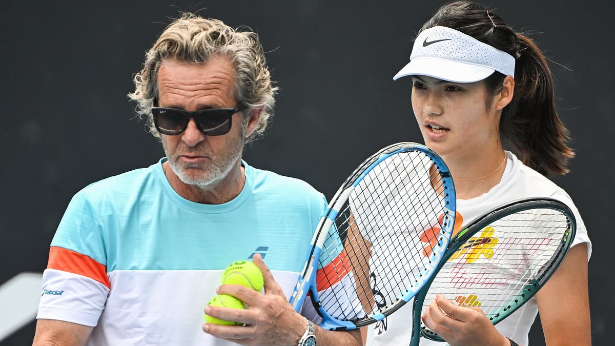 Emma Raducanu splits from her coach AGAIN after just six months following Australian Open exit - leaving Brit No 1 in search of a TENTH trainer since her US Open title triumph