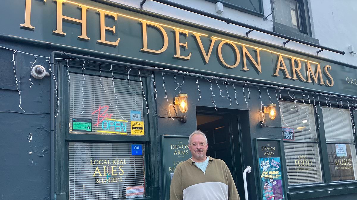 Pub landlord cuts his own pay to just £2 per hour to stay open amid Rachel Reeves' crippling tax raid