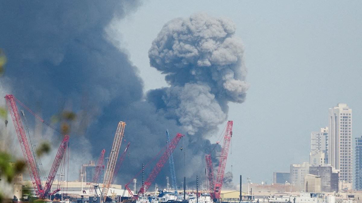 Iran says it will attack all U.S. military bases in the Middle East as missiles target the Fifth Fleet in Bahrain