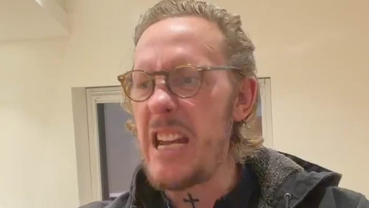 Laurence Fox unleashes foul-mouthed rant as he claims school vaccinated his son against his wishes and is taking legal action against 'the 'evil b******s'