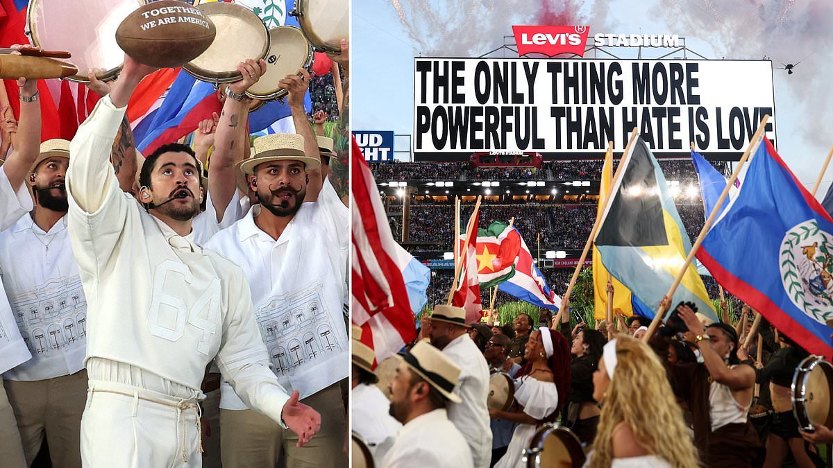 All the hidden political messages in Bad Bunny's Super Bowl halftime show