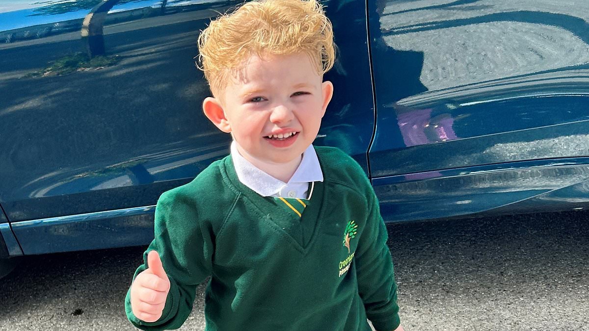 Driver accused of murdering four-year-old boy in high-speed hit-and-run said he was going to 'ram them' seconds before crash, trial hears