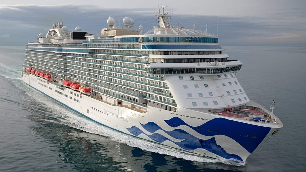 Brit, 71, is arrested for 'homophobic assault' of fellow tourist on cruise ship sailing to Australia