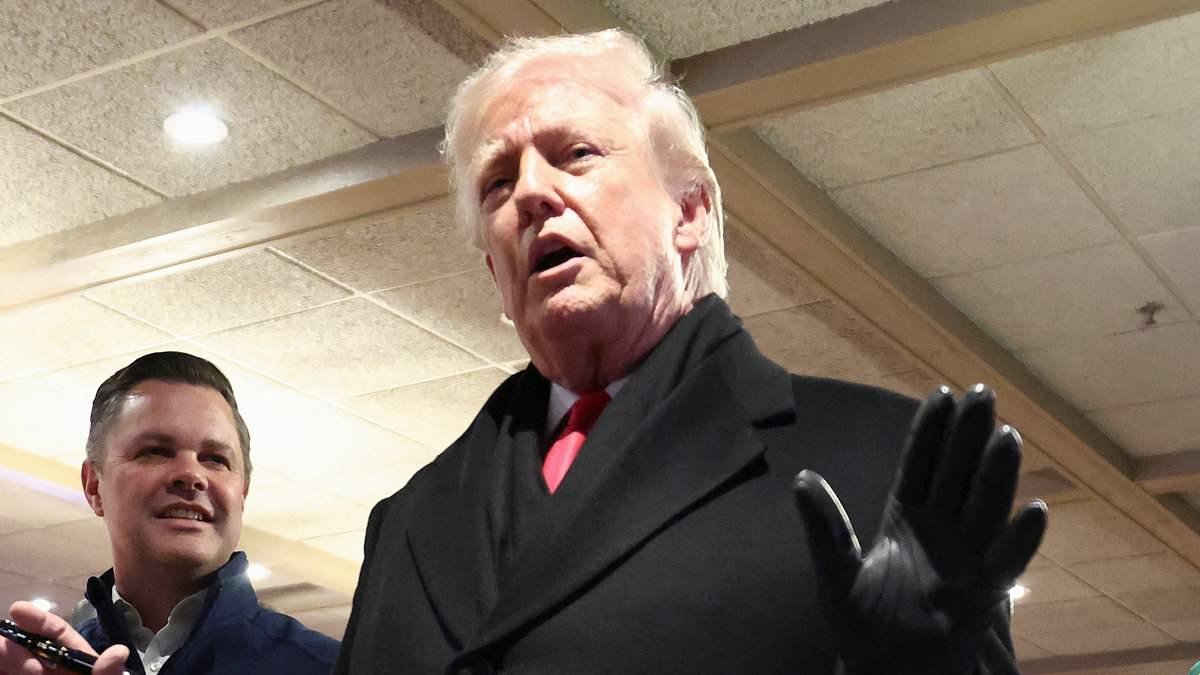 Trump admits 'we will de-escalate' in Minnesota after protester killings