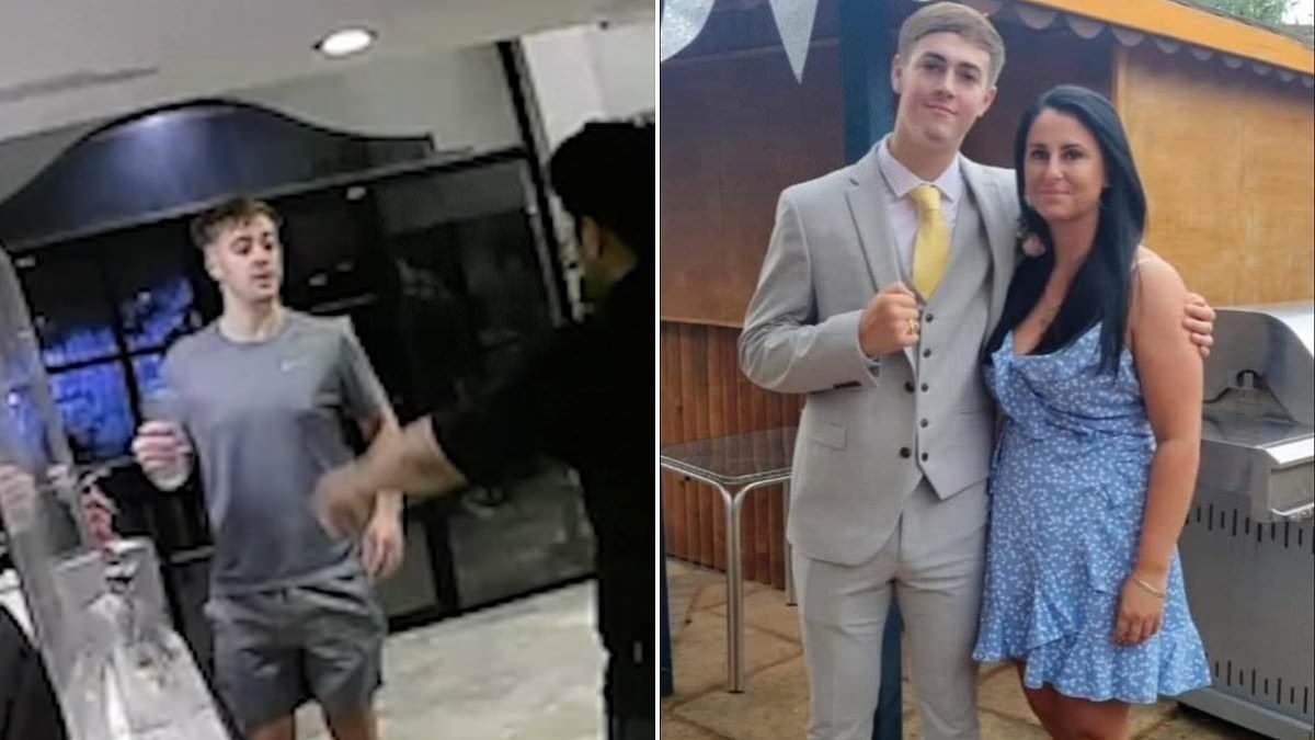 Tragic Brit is seen on CCTV before he was found dead in Bangkok: Tourist, 21, collapsed while drinking but discharged himself from hospital... only to die alone in hotel room