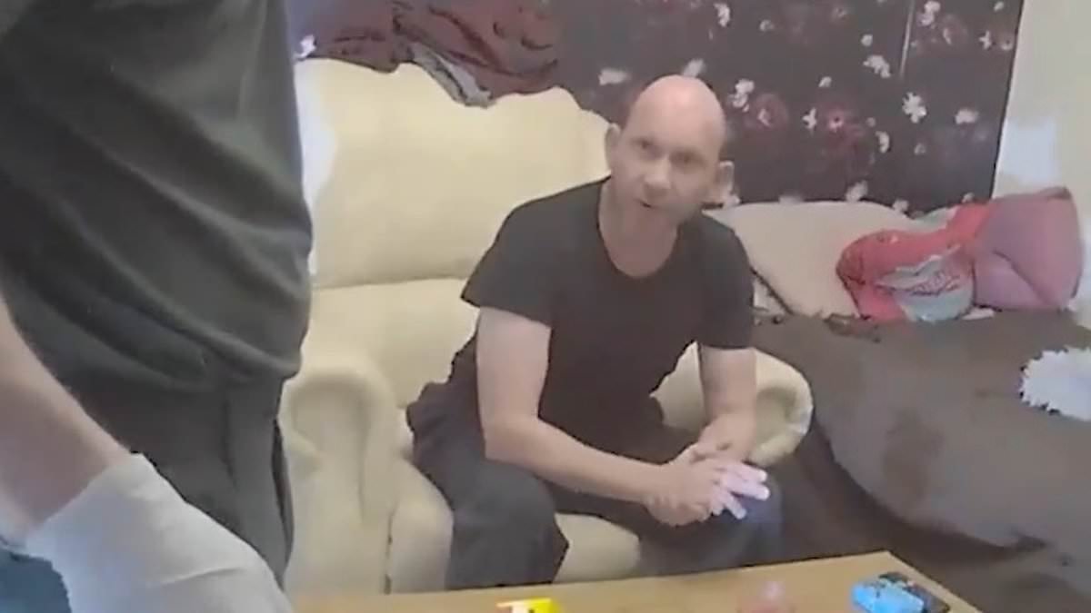 Moment 'carer' accused of murdering disabled man tells paramedics 'he's been dead for 12 days' after concerned neighbours called 999