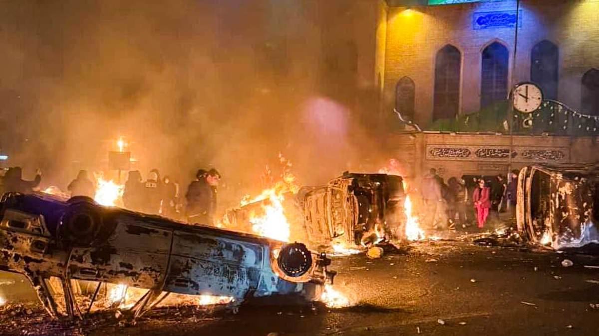 Mullah's revenge on 'enemies of God': Hundreds of protesters killed in Iran as hardline regime fights for survival