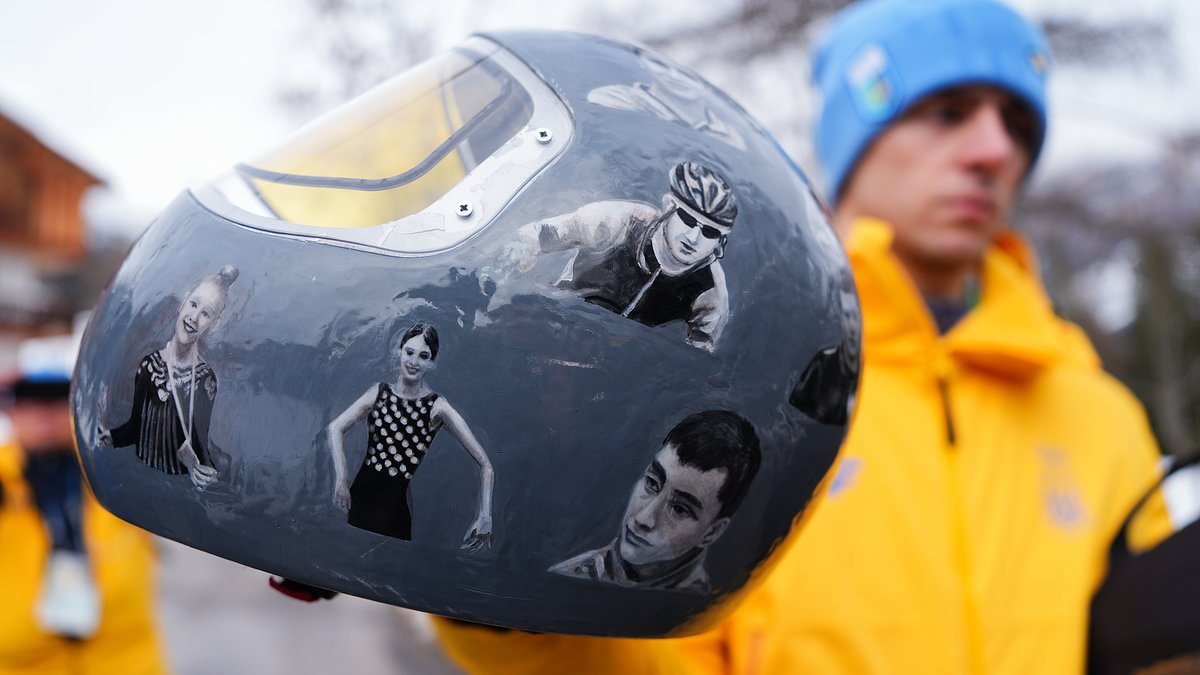 Ukrainian athlete thrown out of Winter Olympics for trying to wear banned helmet honouring athletes killed in war with Russia LOSES appeal against controversial disqualification